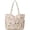 Flowers, variant on GYNKY Corduroy Tote Bag for Women Large Capacity Work Bag Weekender Duffle Bags with 6 Pockets Shoulder Crossbody Handbag for Office Travel Gym and Everyday Use Overnight