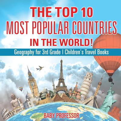 The Top 10 Most Popular Countries in the World! Geography for 3rd Grade Children's Travel