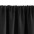 thumbnail image 4 of Rosnek Kitchen Curtains Blackout Solid Short Window Curtain Rod Pocket Farmhouse Short Window Curtain, 1 Panel, 4 of 5