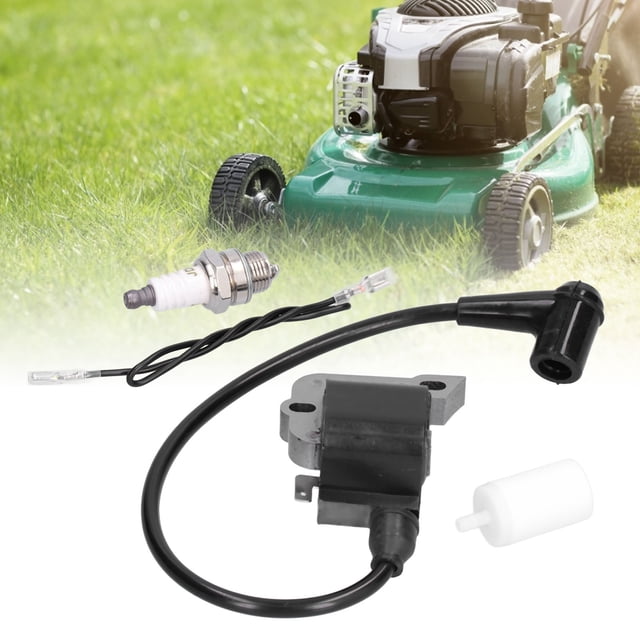 Garden Equipment Engine Spark Plug, Spark Plug and Filter Assembly Durable Stable Replacement Wear Resistant for 250R Lawn Mower