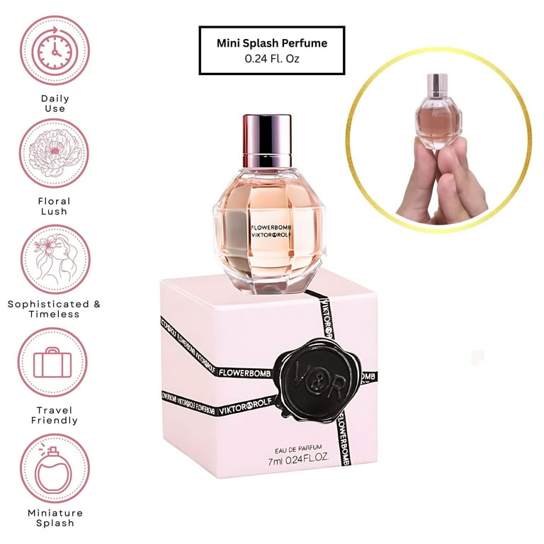 Viktor Rolf Flowerbomb Eau De Parfum Mini Splash Perfume for Women