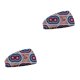 thumbnail image 3 of Diadema deportiva sweethay con flores geométricas banda para El sudor transpirable, 3 of 6