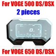 thumbnail image 1 of For LONCIN VOGE 500DS 500DSX 650DS 650DSX 650 500 DS DSX Accessories Cluster Scratch Protection Film Dashboard Screen Protector, 1 of 5