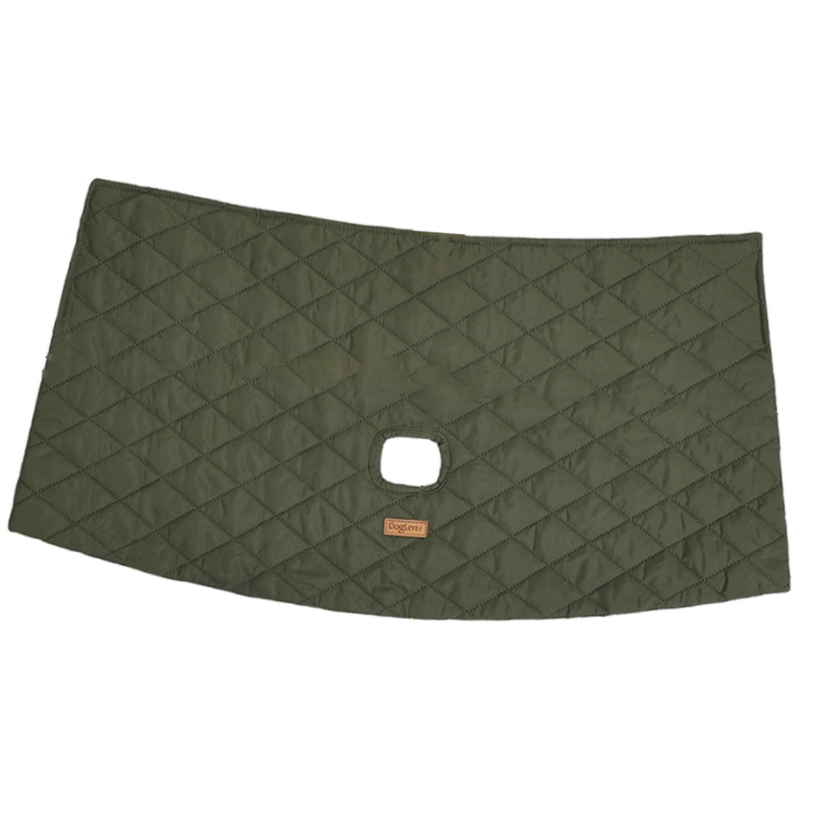 EHJRE Pet Strollers Edge Cover Mat Front Cover Practical Portable Accessory Premium Washable Professional Durability Pets Dirts Mat Green