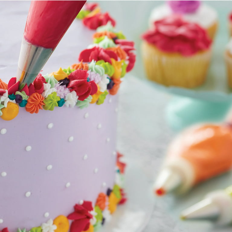 Make This Cake Striped Drip Cake Decorating Set with Tools & Instructions,  12-Piece - Wilton