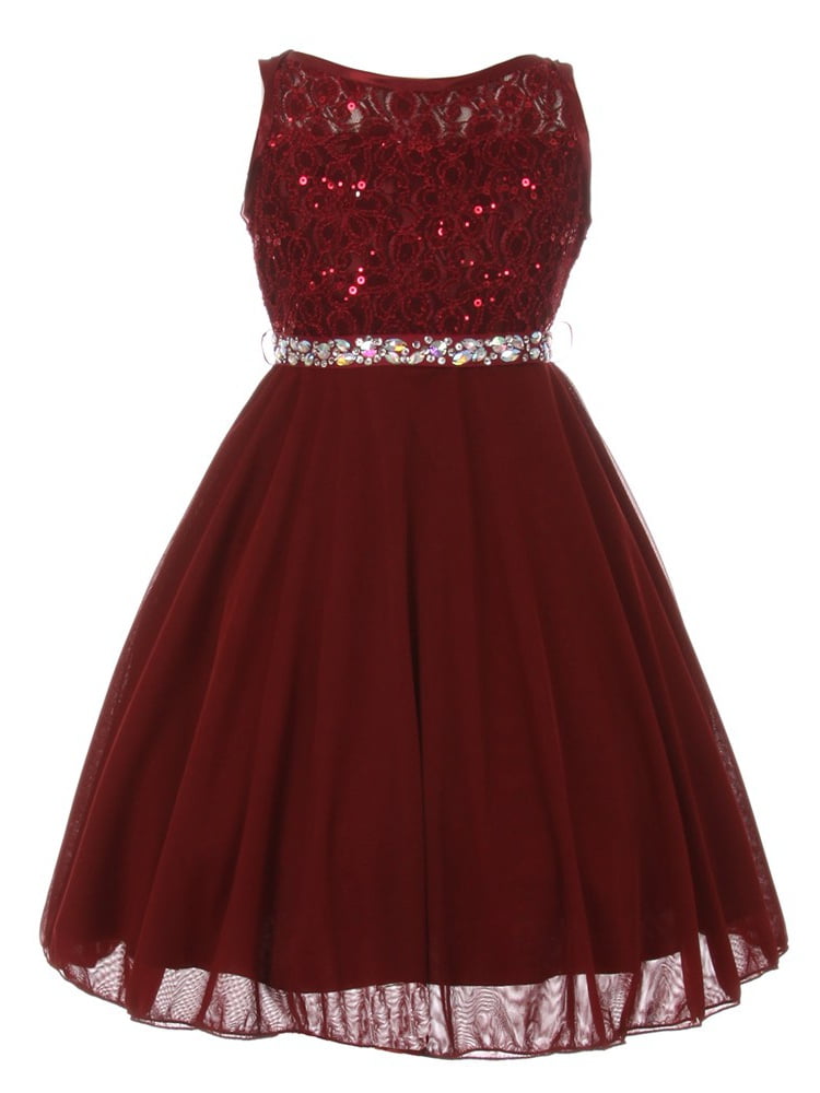 burgundy dress walmart
