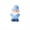 #A03-Blue, variant on Mini Garden Gnome Figurine for Terrarium Decor, Cute Green Dwarf Statue for Moss DIY Micro Landscape, Resin Fairy Garden Accessories for Succulent Bonsai Planter Ornament