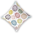 thumbnail image 2 of GZHJMY Pack of 2 Velvet Throw Pillow Covers Christmas Colorful Snowflake Decorative Square Throw Pillow Cases&nbsp;16x16 Inch Soft Solid Cushion Cover Case for Sofa Couch Bed Bedroom Car Home Decor, 2 of 6