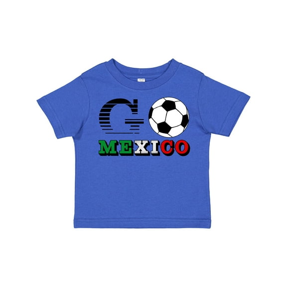 Inktastic Go, Mexico Soccer, Football Boys or Girls Toddler T-Shirt