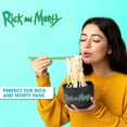 thumbnail image 3 of Culture Fly Rick and Morty Microwave Ramen Bowl Set with Chopsticks and Spoon, 16 oz Ceramic Instant Noodle Bowls with Chopsticks, Ramen Noodle Bowl, Rice Bowl Anime Gifts for Men C45, 3 of 3