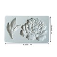 thumbnail image 6 of EUDIDV Silicone Bundt Cake Mold Three-dimensional Peony Flower And Leaf Baking Fondant DIY CakeMold Cake Molds Mini, 6 of 6