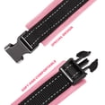 thumbnail image 3 of Miangastore Collier pour Chien Réfléchissant Boucle de Sécurité Réglable Anti-Perte Accessoire pour Chiot Taille g (Rose), 3 of 8