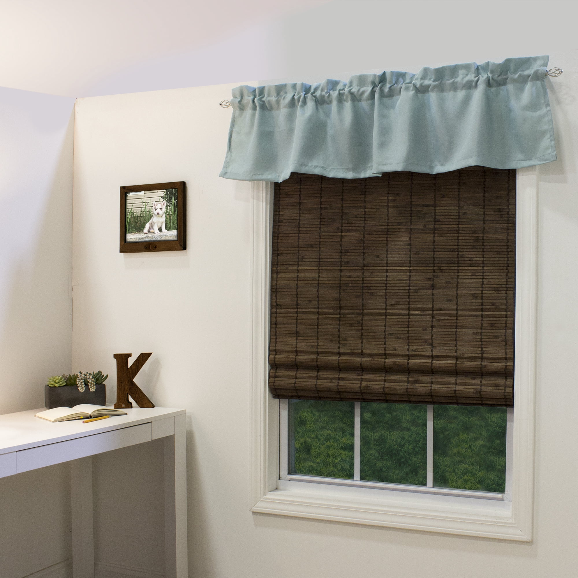 Radiance Cordless Dockside Flatstick Bamboo Roman Shade
