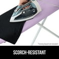 thumbnail image 4 of GORILLA GRIP Scorch Resistant Ironing Board Cover, Silicone Coating, Hook and Loop Fastener Strap, Lt Purple, 4 of 10