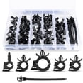 thumbnail image 1 of 60Pcs/Box Car Wiring Harness Fastener Assortment Set Universal Harness Fastener Truck Automobile Routing Retainer Clip Cable Fixing Clamp, 1 of 8