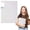 D, variant on A4 Presentation Book Display Folder, Plastic Punchless Binder for Documents 40 Pages