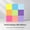 Yellow, variant on 9 Colors Sticky Notes Self-Stick Notes Pads, Removable Curved Surface Pads, High-Tack Office Supplies for Monitors, Desks, and Home Organization