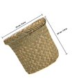 thumbnail image 2 of unbranded Cesta De Basura Tejida De Pasto Ideal Para Y Oficina, 2 of 8