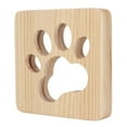 thumbnail image 1 of Lámpara de madera D Bling Bling luz de noche con forma de pata de gato, 1 of 12