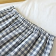 thumbnail image 4 of WILLBEST Pantalones Cortos Finos de Primavera/Verano para Hombre, Holgados, Cómodos y A Cuadros, para Estar En Casa., 4 of 7
