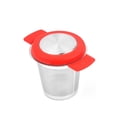 thumbnail image 2 of Straiador de té de acero inoxidable Filtro de malla Tintador Reutilizable Colador Escurridor Skimmer Infusor extraíble para café Hierba Spice Rojo Monstrate  HA010896-02, 2 of 7