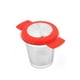 thumbnail image 2 of Naiovety Colador de hojas sueltas de té de acero inoxidable, filtro de malla, escurridor de doble capa, tamiz, infusor, tetera, suministro de cocina Teteras Rojo Naiovety HA010896-02, 2 of 6