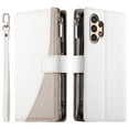 thumbnail image 2 of Funda cartera GANGXUN para Samsung Galaxy A13 4G/5G , cuero PU con tarjetero, cremallera, correa de mano, soporte y protección 1059°, 2 of 6