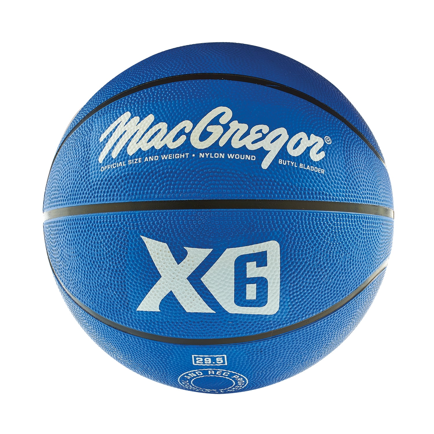 MacGregor® Official size Basketball w/ YMCA Logo 29.5" 