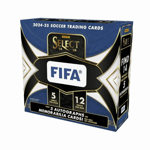 2024/25 Panini Select FIFA Soccer Hobby Box