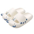 thumbnail image 1 of Zapatilla femenina de cabeza redonda,Zapatillas planas de verano para mujer Zapatillas planas de dibujos animados Sandalias de zapatillas de dibujos animados Eficiencia maximizada, 1 of 8