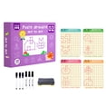 thumbnail image 1 of PEONAVET The Book Stylo Ccontrol Entraînement Maternelle Stylo Effaçable Ensemble d'Entraînement de Concentration 5 ml, 1 of 4