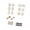 thumbnail image 1 of Kit de carillón de viento de Pascua de madera para manualidades y manualidades para cumpleaños de niños y niñas Estilo C, 1 of 9