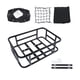 thumbnail image 4 of Cesta trasera para bicicleta, alforjas, portaequipajes de metal, desmontable, impermeable, para bicicleta L, 4 of 8