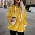 thumbnail image 1 of Pntutb Mujeres Oversize Fuzzy Fleece Sudaderas Con Bolsillos Sudaderas Athletic Sherpa Hoodies Pullover Outwear Liquidación Pntutb Pntutb-8125, 1 of 8