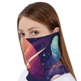 thumbnail image 4 of KLL Planet Pastel Galaxy Pirnt Wicking Running Beanie Head Wrap Cycling Bandana for Men Women, 4 of 8