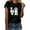 Black, variant on EQWLJWE Womens Love Paw Short Sleeve T-Shirt Dog Mom Funny Tees Letters Print O-Neck Casual Summer Tops Shirt