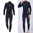 thumbnail image 3 of Traje de neopreno de buceo premium de 3 mm para hombres, cuerpo completo, una pieza, cremallera trasera, protectores contra erupciones, protección , SG Macarena traje de neopreno de los hombres, 3 of 8