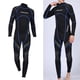 thumbnail image 3 of Traje de neopreno de buceo para hombre de 3 mm con cremallera en la espalda Protectores contra sarpullidos Surf Natación Scuba XL SG Cola traje de neopreno de los hombres, 3 of 8
