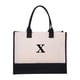 thumbnail image 1 of Canvas Tote Bag with Adjustable Strap and Zippered Makeup Pouch, 1 of 3