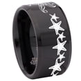 thumbnail image 6 of Starfish Tungsten Carbide Ring, 6 of 9