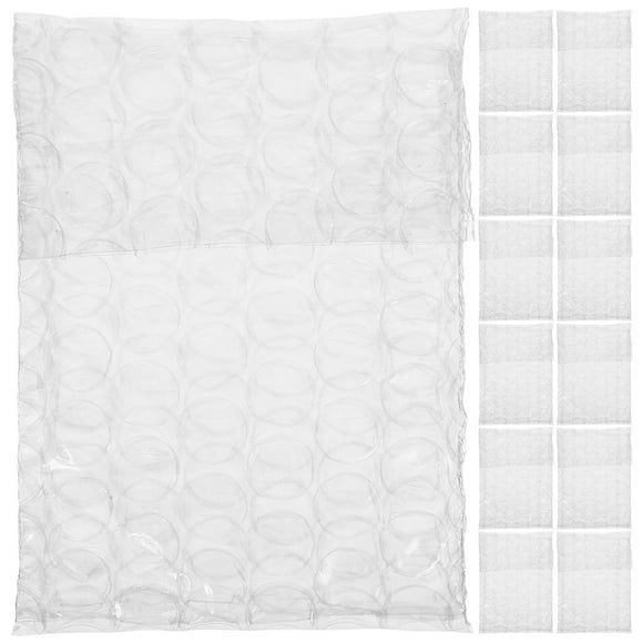 Minkissy 50pcs Shipping Bubble Mailers Mailing Bags Transparent PE for General Users in Transporting Socks