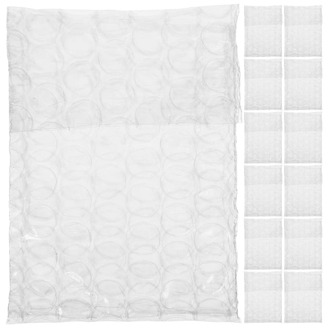 STRANDCHIC 50pcs Small Bubble Mailer Transparent PE for Mailing Items and Products