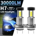 thumbnail image 3 of 2X 180W H7 Led Car Headlight Conversion Globes Bulbs Beam Lamp 30000Lm, 3 of 6
