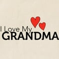 thumbnail image 2 of CafePress - I Love My Grandma Tote Bag - Unisex Canvas Tote Bag, Beige, 1-Piece, 2 of 7
