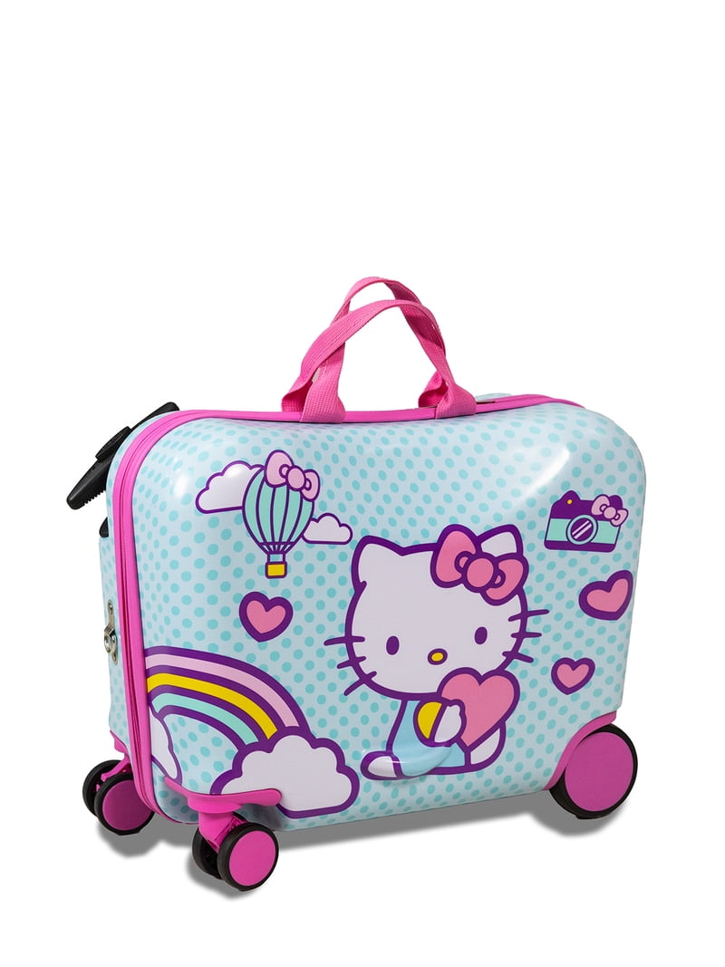 Kid's Sanrio Hello Kitty Character Ride On Scooter Hardside