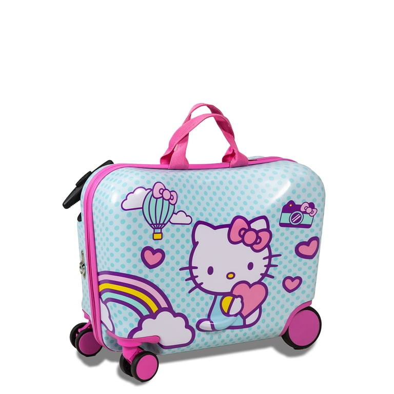 ハローキティ Kid's Sanrio Hello Kitty Character Ride On Scooter Hardside