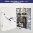thumbnail image 3 of EASY-EXS Access panels Spring-Fit 14"x14" (external 16"x16") square, 3 of 7