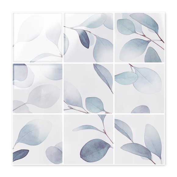 Pegatinas para azulejos SVNOOC, impermeables, autoadhesivas, 30 x 30 cm, paquete de 10