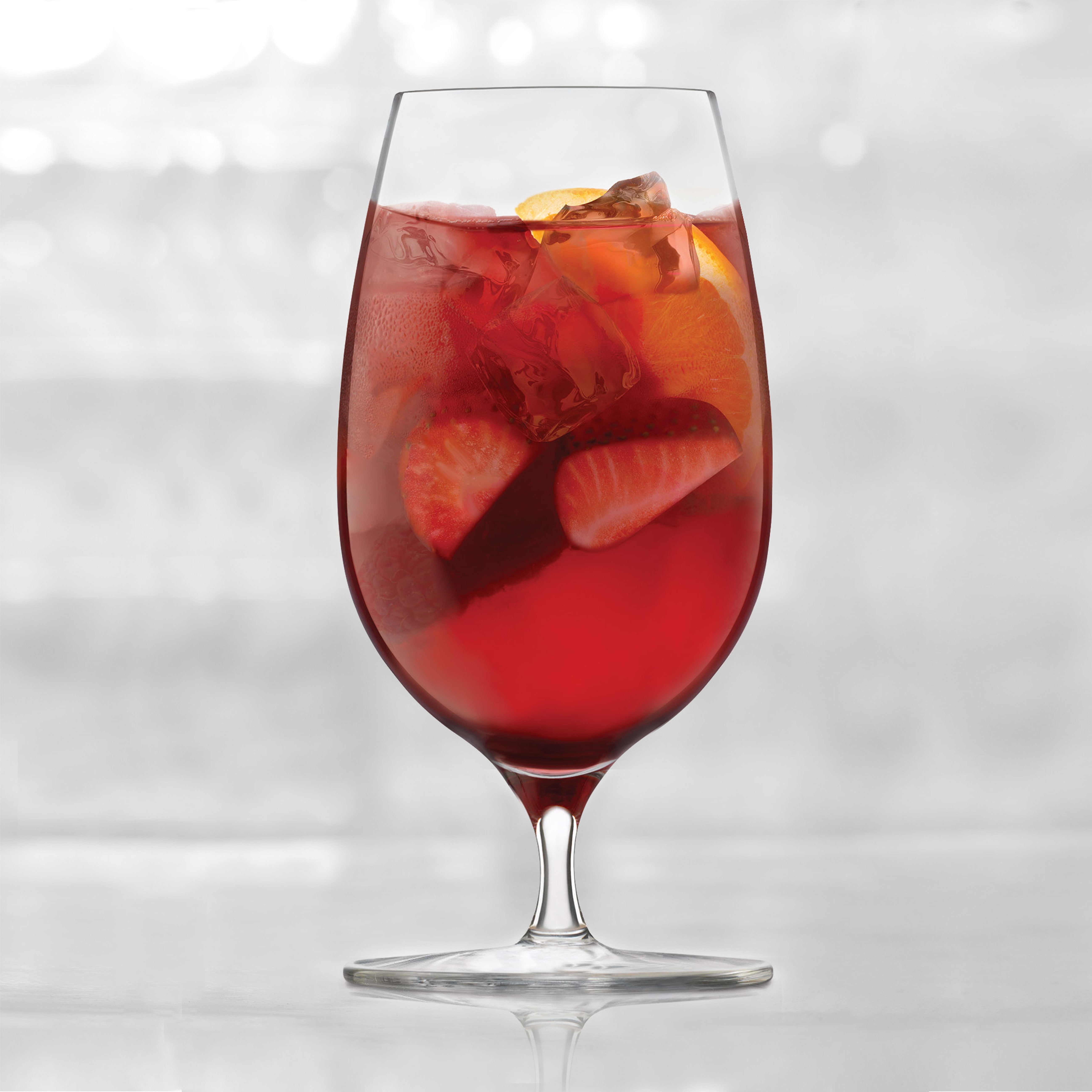 Libbey Signature Kentfield Footed Beverage Glasses, 13.5ounce, Set of