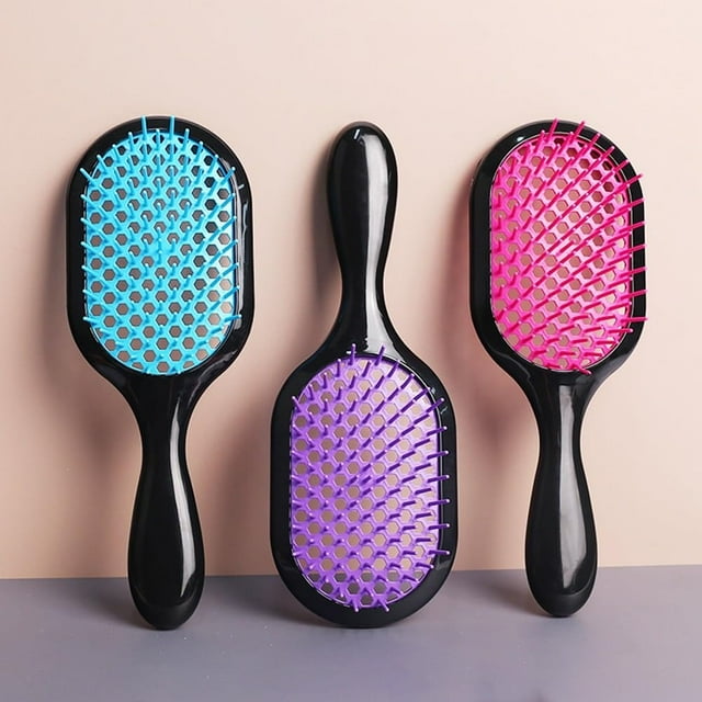 2 SET DE CEPILLOS DESENREDANTES ANTI FRIZZ SUAVE Y EFICAZ EN TIPOS DE CABELLO FRÁGIL HÚMEDO O SECO